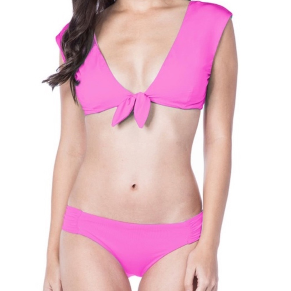 Trina Turk Tie Front Bikini